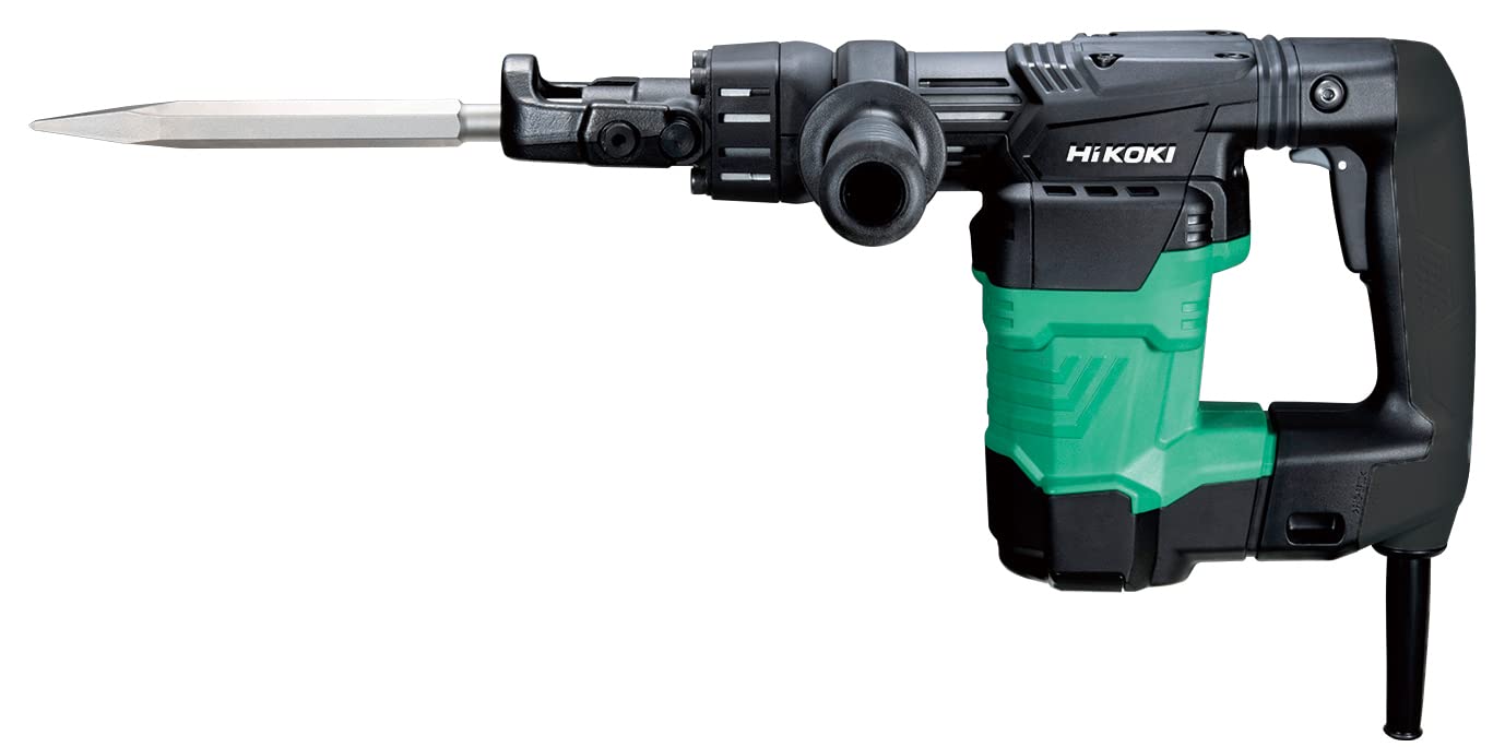 

HiKOKI Hammer Hexagonal Shank 17mm Durable Bull Point Side Hand Hand Case with Stopper Switch H41SA4