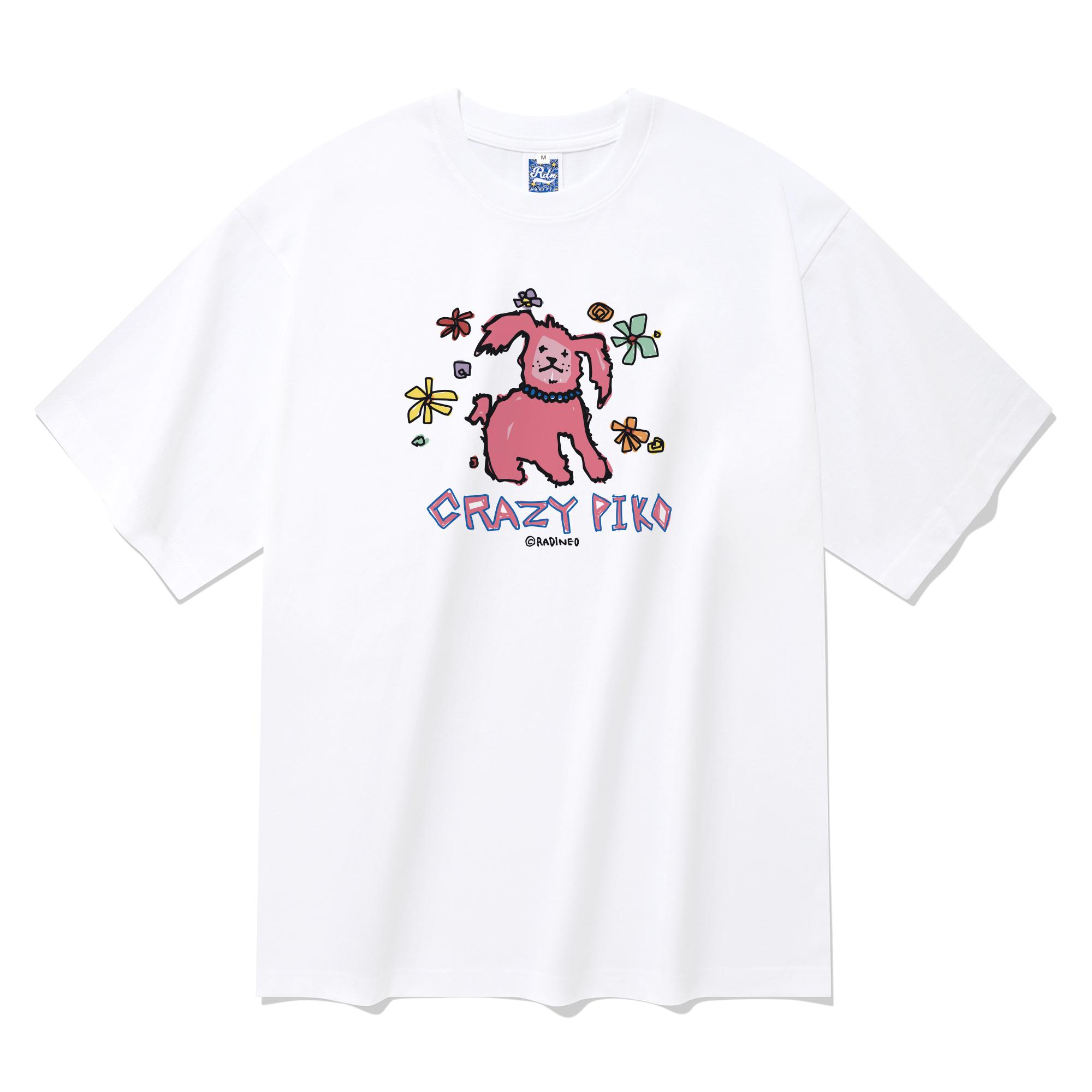 Radineo Crazy Pico Футболка с коротким рукавом Белая S