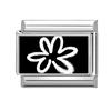 Y2K Black Series Heart Sunflower Heart Star Tai Chi Eye Cat Italian Charm Links Fit 9mm Stainless Steel Bracelet DIY Making Gift