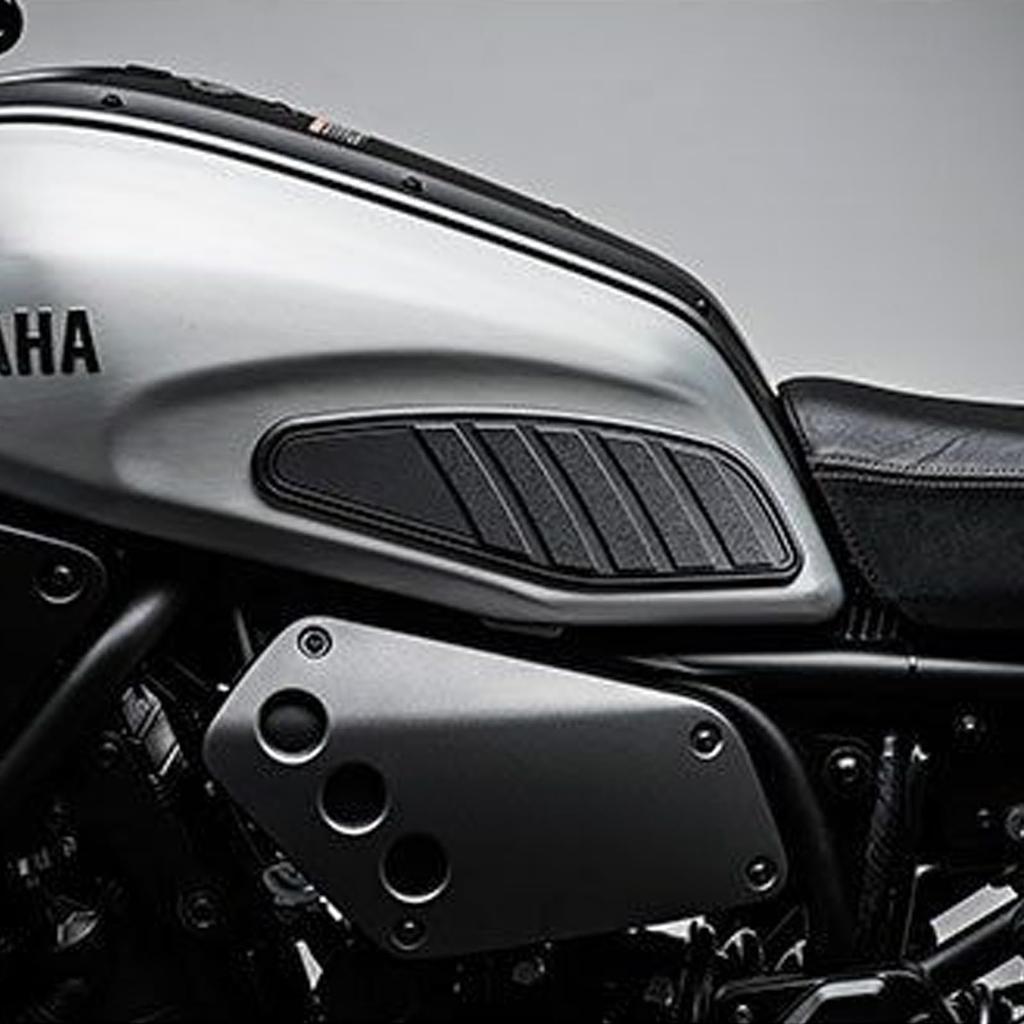 BYEMTTY 3D Traction Pad Tank Kit for Yamaha XSR700 2018-2025