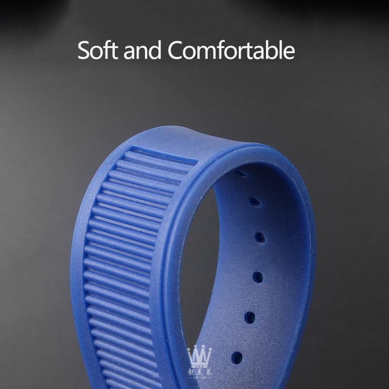 25*13mm Silicone Rubber Watchband For Pa-tek Philippe Nautilus Series 5711/5712/5980 Waterproof Sports Strap Bracelet Brown Blue