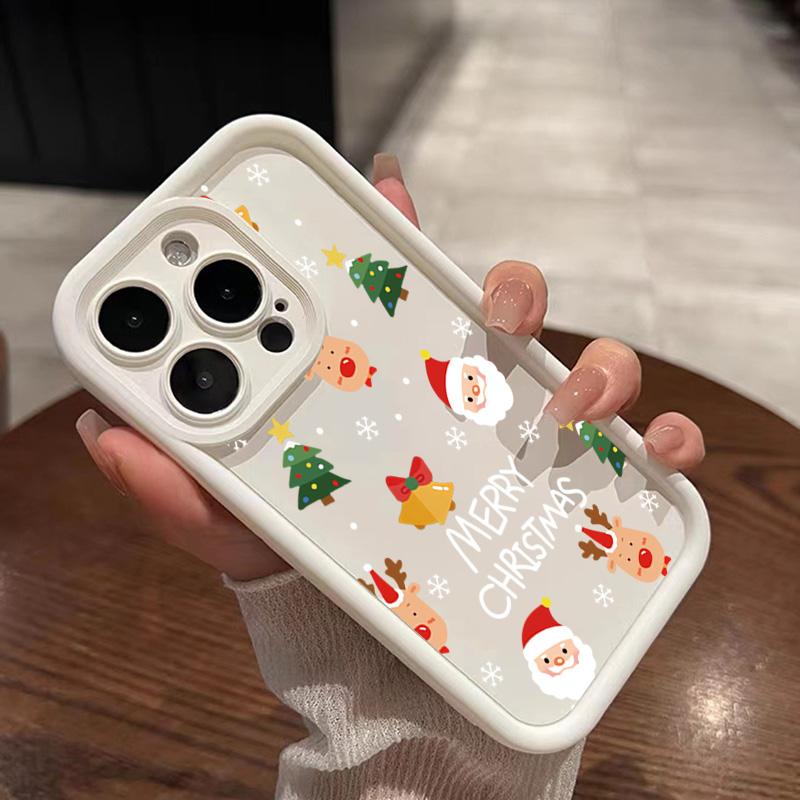 Christmas Happy Theme Hot Print Case For Xiaomi Redmi 14C 13C 12C 13 12 Redmi Note 14 13 12 Pro Plus 5G 12S 11S 11 10S 10 Cover