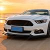 For Ford Mustang 2015 2016 2017 2018 Automobile Front Bumper Lip Sports Racing Front Chin Spoiler Body Modification Kit