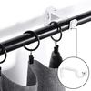 Support de tringle à rideau, Installation facile, support de draperie de fenêtre robuste pour la maison, 4 pièces