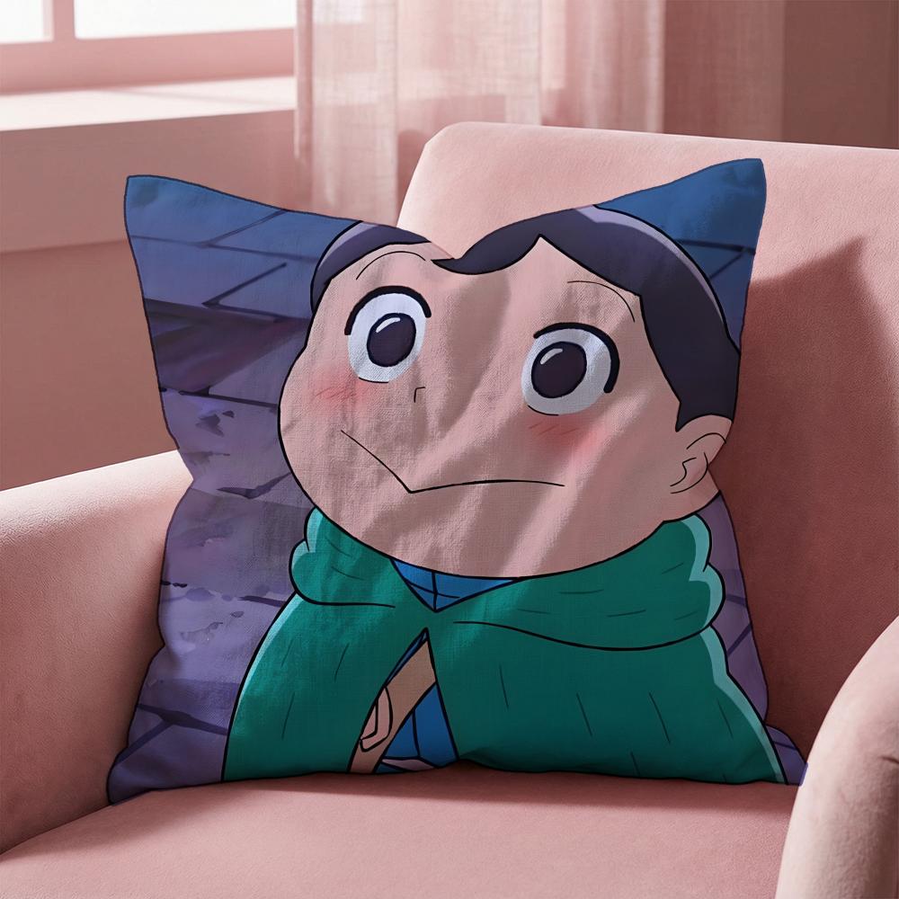 Anime R-Ranking of K-KingsS Cushion Cover Multi-Scene Pillow Cover for Home & Car - Reversible, Soft & Durable for Daily Use