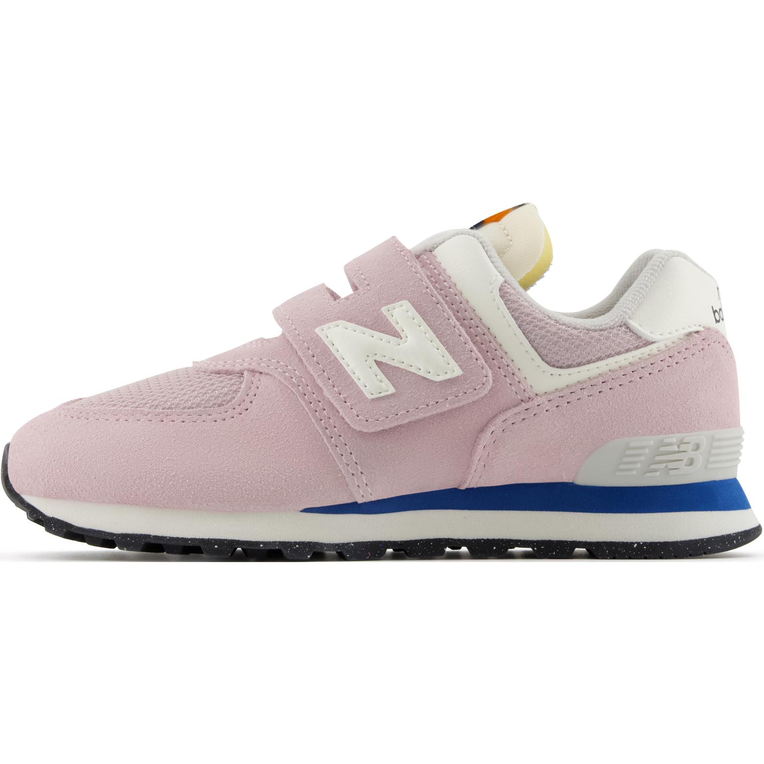 

New Balance NB 574 Fabric Anti kick Low top Kids Lifestyle Shoes Pink Kids PV574VPK 33.5