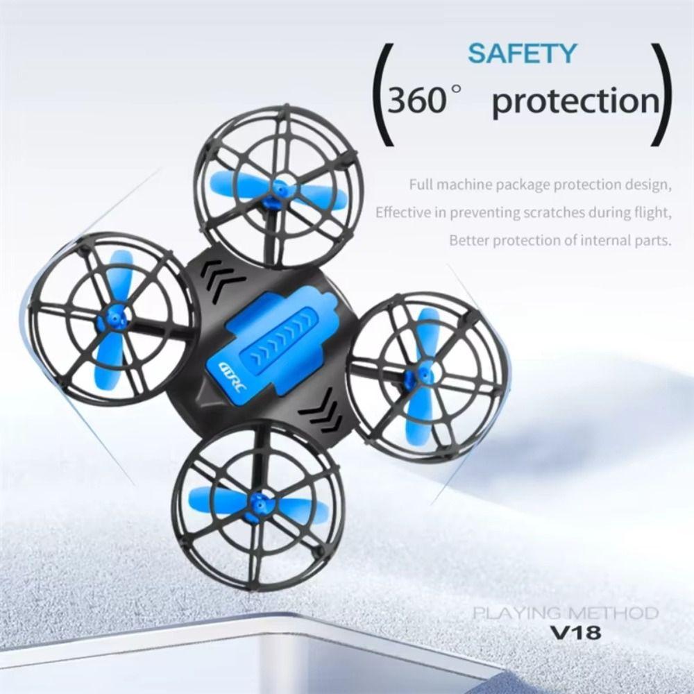 Flying Mini Remote Control Airplane Rechargeable Quadcopter Plane Toy Parent-child Interaction