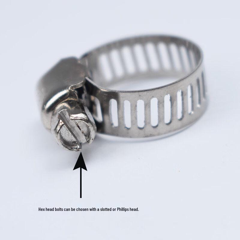 Semi-Stainless Steel Hose Clamp Set