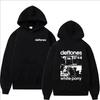 Deftones Retro Graphic Hoodie Autumn Winter Men Women Hip Hop Streetwear Fashion Casual Long Sleeve Fleece Pullover Sweatshirts