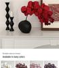 White Phalaenopsis Artificial Floral Arrangement - Realistic High-End Decorative Accent
