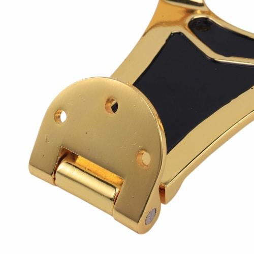 YOLTEC Electric Guitar Tremolo Bridge Replacement, Vibrato, LP Guitar Parts, Alloy Tremolo, Tailpiece, Bridge Crank Bar, Gold