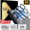 1-5PCS 9H Tempered Glass 3D Full Coverage HD Camera Protector for Samsung Galaxy Z Fold 8 Ultra Flip 8 Case Friendly Lens Film