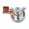 Outil de pince de masse magnétique pour soudage, Support de mise à la terre magnétique portable pour soudeur, Pour surfaces métalliques lisses ou courbées