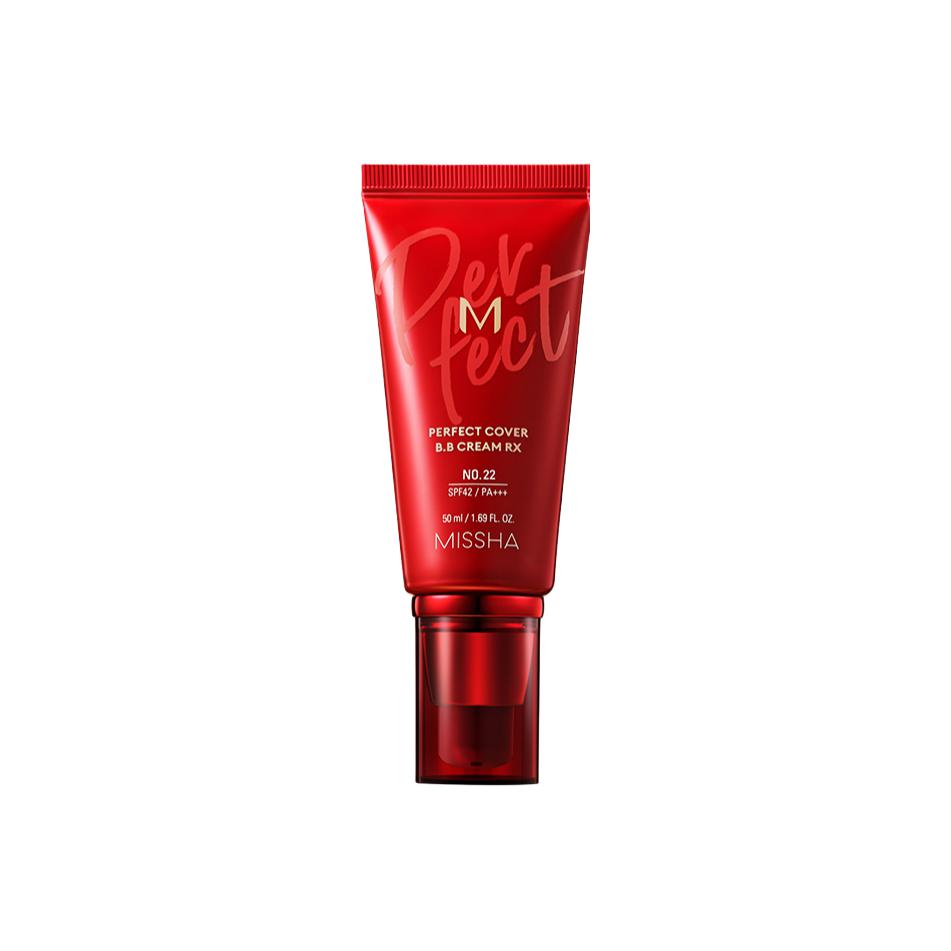 MISSHA M Perfect Cover BB-крем SPF 42 PA+++(50мл) #22 50ml*2