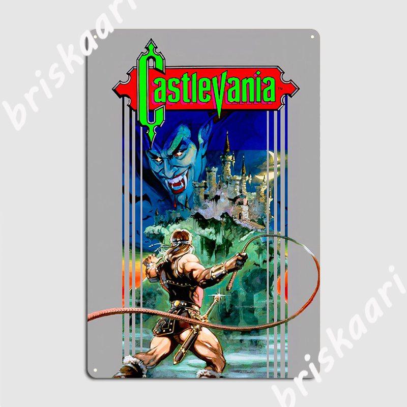 Castlevania Nes Metal Sign Plates Kitchen Cinema Kitchen create Tin sign Poster 20X30CM