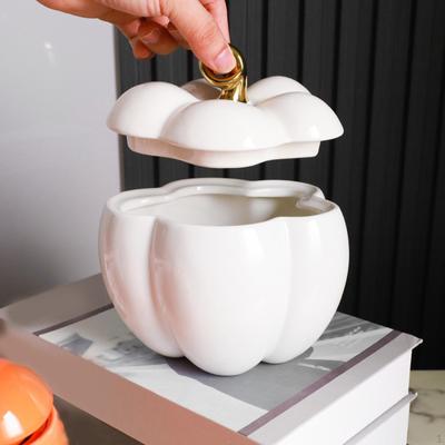 Ceramic Container for Candy And Sugar Storage with Lid