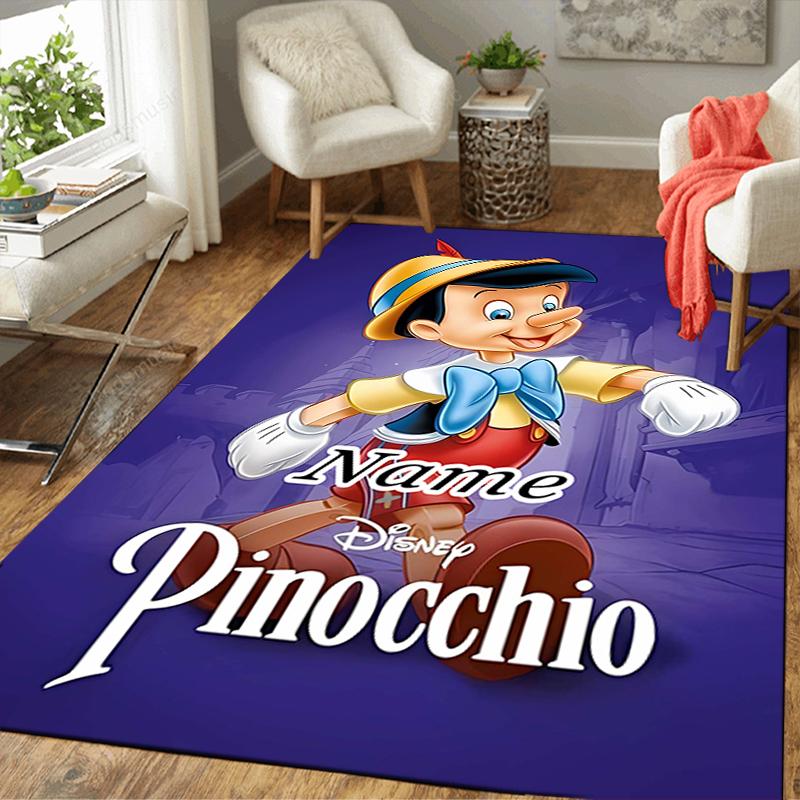 Custom 1Pc Pinocchio'S Apple Adventure Rug Office Carpet Indoor Outdoor Entrance Doormat Nonslip Soft And Comfortable Living Room D916156