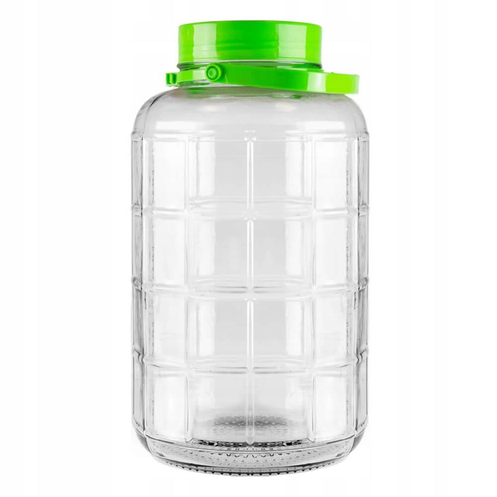 8L EINMACHGLAS Glasgefäß für Konserven, WEINLIKÖRE, mit einem Griff