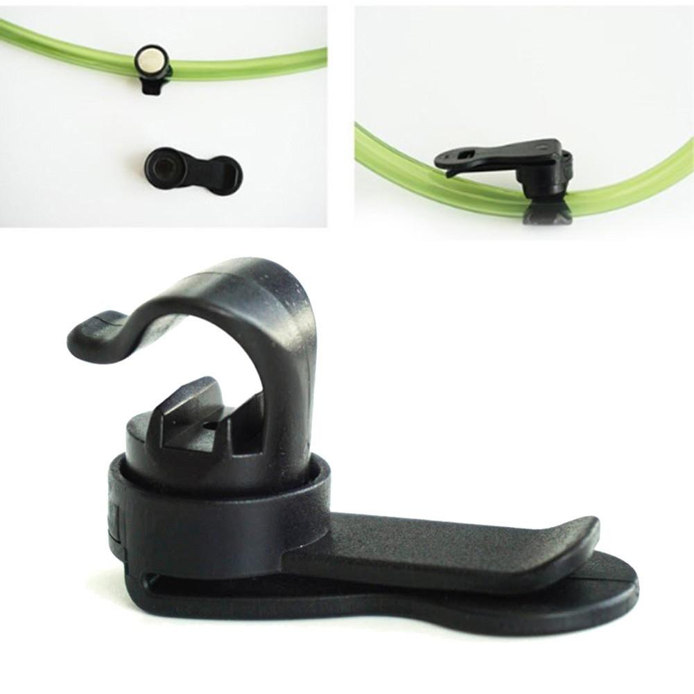 Backpack Water Bladder Clip Drinking Tube Magnetic