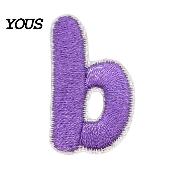 Jeans Dekorative Aufnäher Selbstklebende Buchstaben-Aufnäher, A-Z Buchstaben für Kleidung, Aufkleben auf Kosmetiktaschen Hüte Rucksäcke Schuhe Basteln Laptop, DIY