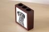 Border Terrier – Pen holder with a dog, desk organizer with a print | Art-Dog