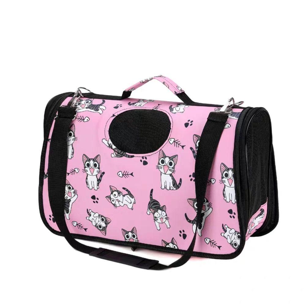 Large Space Pet Outing Bag Multi Functional Foldable Cat Bag  Outdoor Activities
