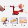 2025 Apple Peeler 3 In 1 Hand-cranked Stainless Steel Fruit Peeler Slicing Machine Peeled Tool Kitchen Apple Slicer Corer Cutter