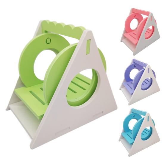 Brinquedo de Balanço para Hamster Yousheng DIY Treinamento Esportivo PVC Multicor Balanço para Hamster Gerbils Ratos Chinchilas Brinquedo de Atividade Suprimentos para Animais de Estimação