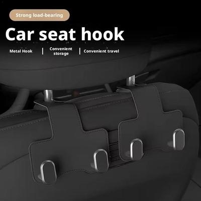 Car Seat Back Hook Organizer Multifunctional Hidden Car Seat Back Storage Hook