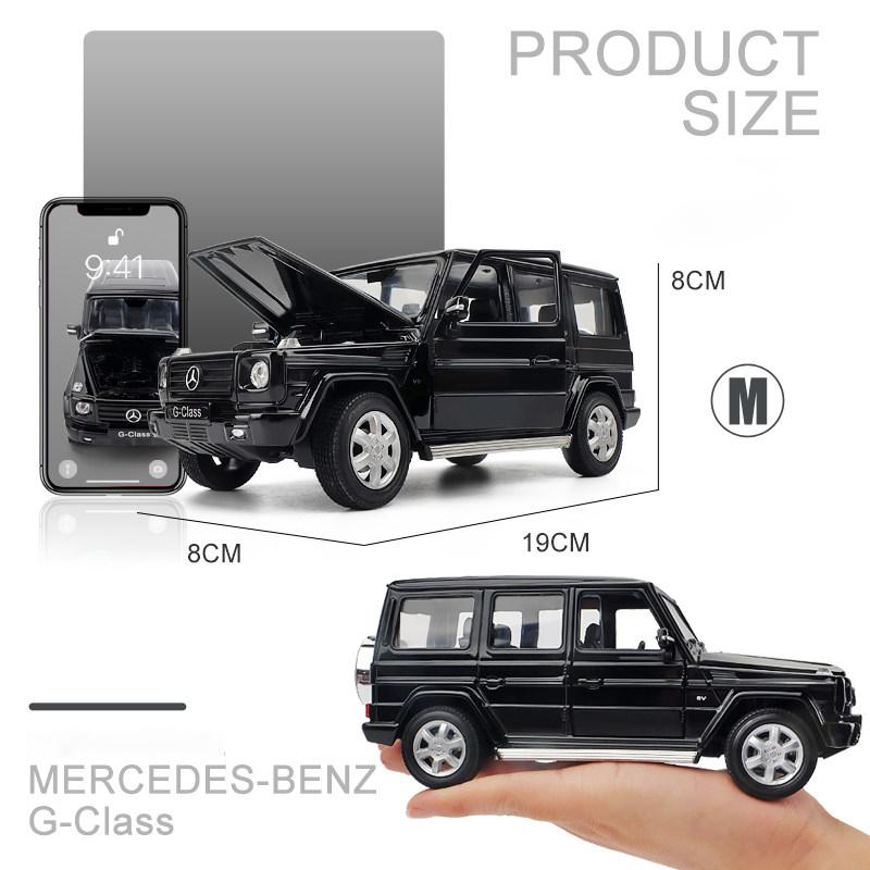 Welly 1/24 Mercedes-Benz G-Class SUV Alloy Car Model Diecast Metal Toy Off-Road Vehicle Car Model Simulation Collection Kid Gift