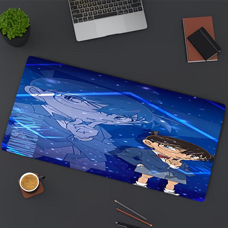 Detective Conan Print Mouse Pad, for Keyboard Pad Laptop PC Mat for Office Home Use, Desk Decor, Perfect Birthday Gift for Gamers