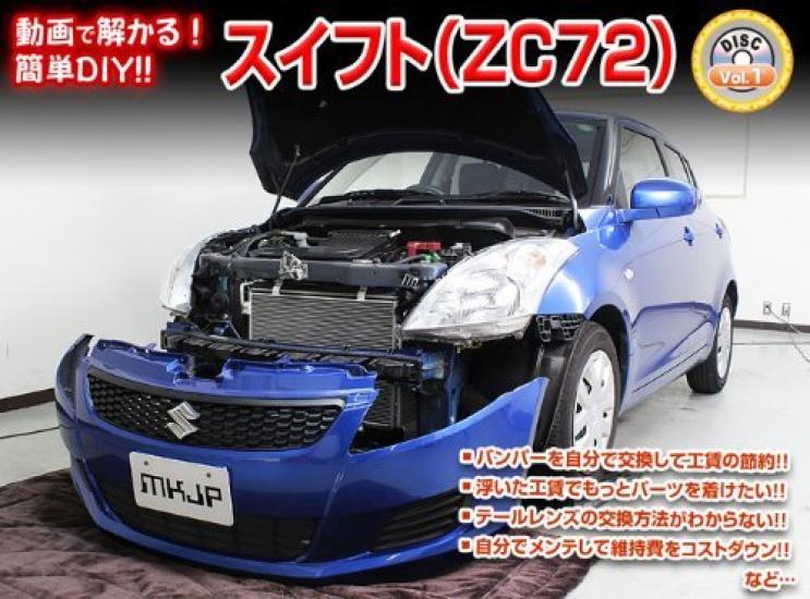 Suzuki Swift ZC72 Maintenance Interior Trim Removal Tool Set Suzuki Little Monster C076 DVD, (4 pieces),