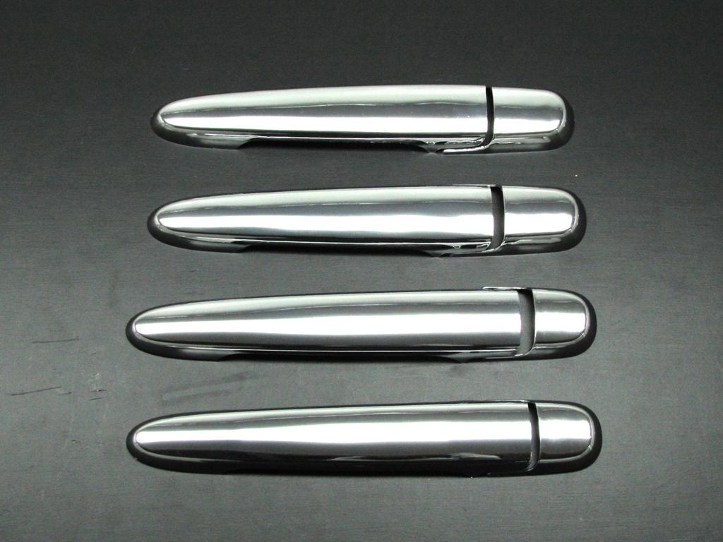 BRIGHTZ Chrome Door Handle Covers and Knobs Set C for Tanto Custom Compatible with and 610 Tanto Customs LA600S/LA610S [TNT600-NOBU-FS-AD2AE0FG2] LA,
