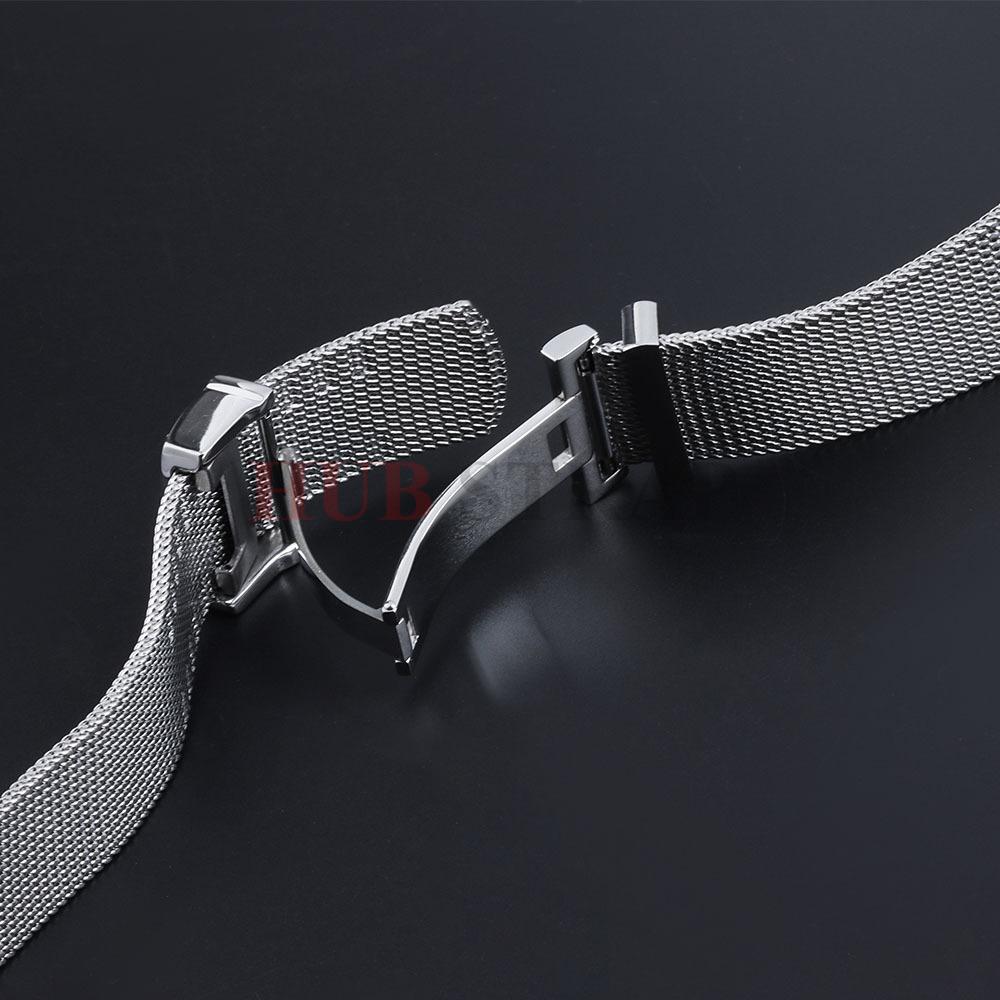20 22mm Brățară de Ceas din Oțel Inoxidabil cu Plasă Milaneză pentru IWC Pilot's Portuguese PORTOFINO Curea de Schimb Accesoriu Ceas