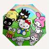 1pc Hello Kitty Rainbow Friends Umbrella with Plastic Handle,Suitable for All Seasons Home Travel Outdoor UmbrellaSanlio086