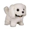 Kids Electric Plush Dog Toy Walking Barking Tail Wagging Interactive Puppy Plushie Toy Toddlers Boys Girls Educational Simulation Animal Toy