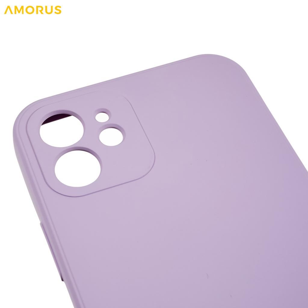 For iPhone 12 Case Precise Cutouts TPU Fiber Lining Shockproof Phone Cover