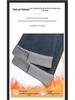 2026 Women's Loose Wide-Leg High-Waist Fleece Jeans - Slimming Floor-Length Fashion for Spring & Autumn