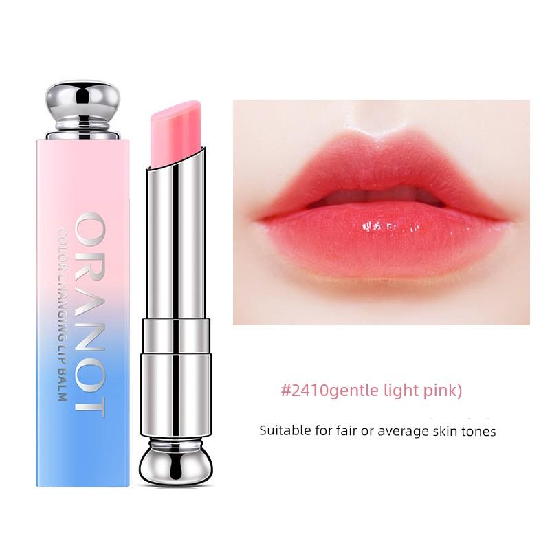 Color-Changing Lip Balm for Women, True Red Lipstick, Two-In-One, Long-Lasting, Non-Stick, Non-Fading, Natural Color, Moisturizing