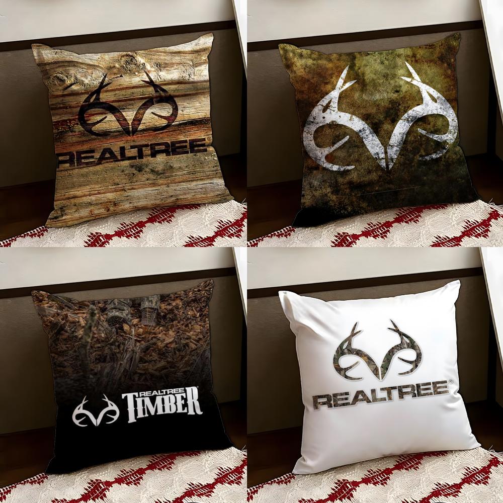 Cool RRealtree Cushion Cover Reversible Soft Durable Pillow Cover Home Car MultiScene Use for Daily Comfort