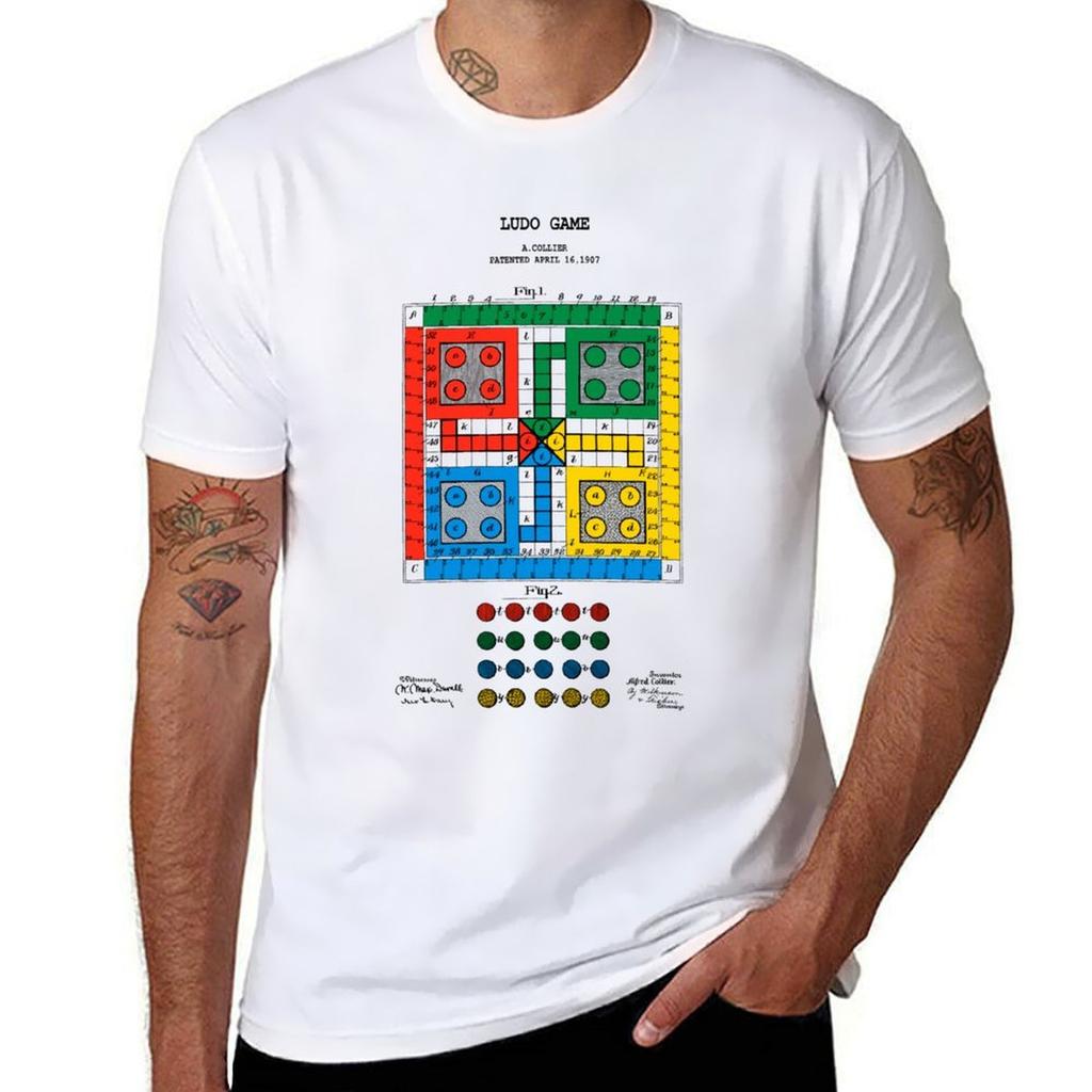 Ludo Game TShirt Worker Basic Short Sleeve Tee