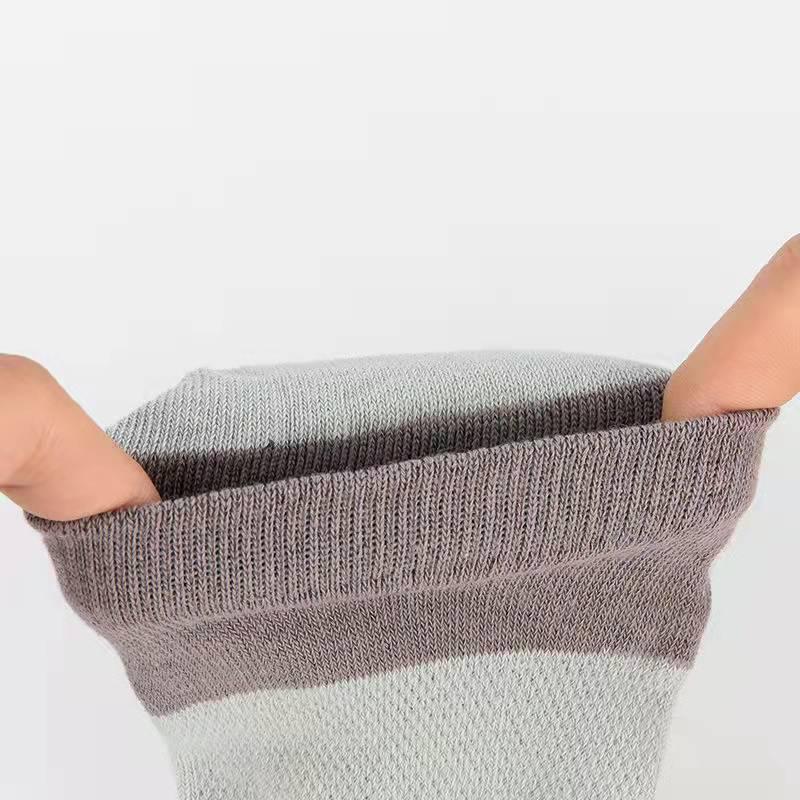 Men's Summer Thin Low-Cut Cotton Five-Toe Socks