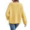 Women‘s Round Neck Long Sleeve Lace-Up Fitted Cardigan Coat
