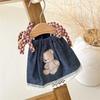 Cute Dog Dress Soft Dog Vest Comfortable Cat Princess Skirt  Spring