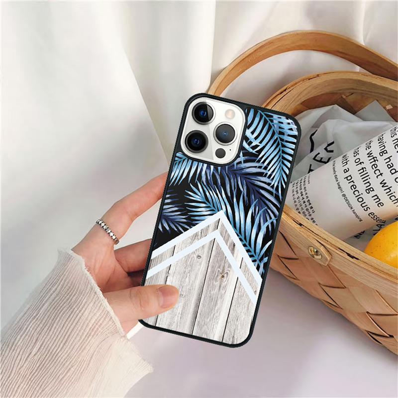 NATURE WOOD PRINTS Phone Case For iPhone 17 Air 16 15 14 11 12 13 Pro MAX Plus coque Cover Shell