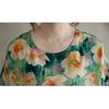Xitao Print Floral Short Sleeve Dress ZMY1114