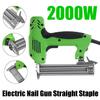 2 In 1 220V Electric Power Tools U-Shaped Straight 2000W Electric Straight+Staple Guns Framing Tacker Eletric Nails Gun