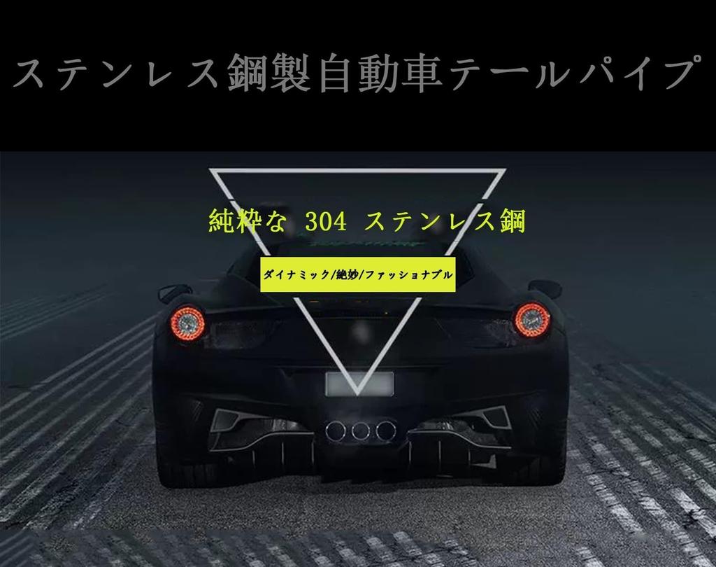 Compatible with Muffler Cutter, Toyota Vellfire Alphard 10/20/30/40 Series Muffler Cutter, Oval Stainless Steel,