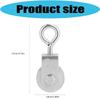 Alloy Steel Cable Pulley Block Wheel With High Load Bearing Pulley For Strength Training Industrial Use Heavy Lifting