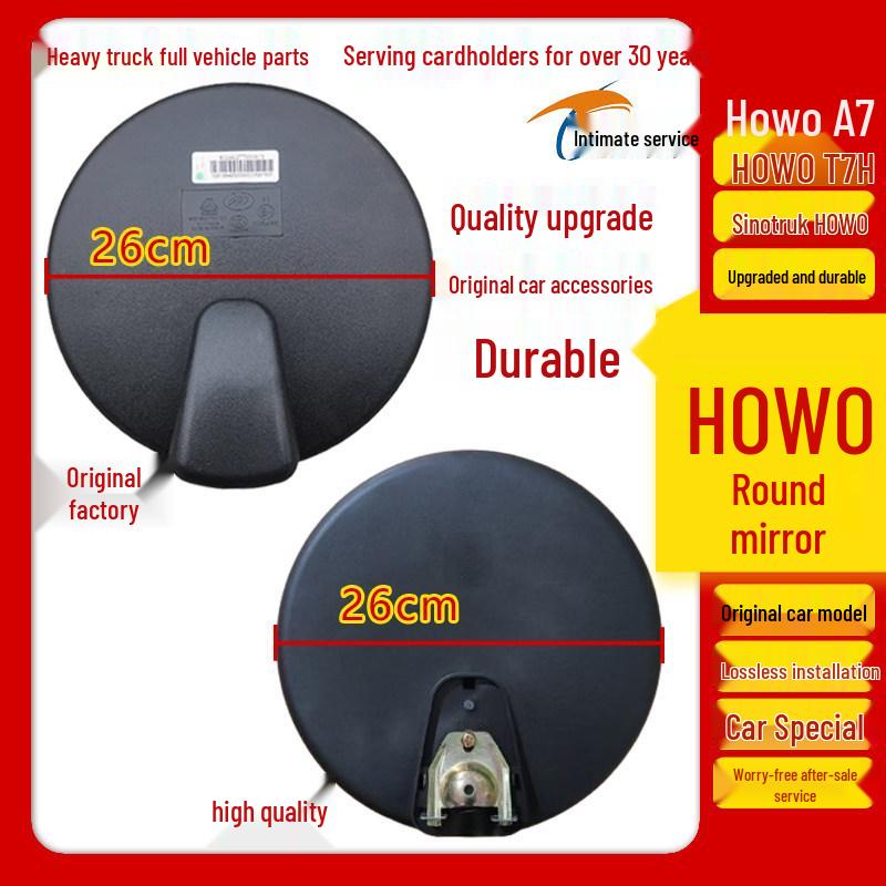 Sinotruk Howo A7T7H Blind Spot Round Mirror for Front Lower 336380 Cab